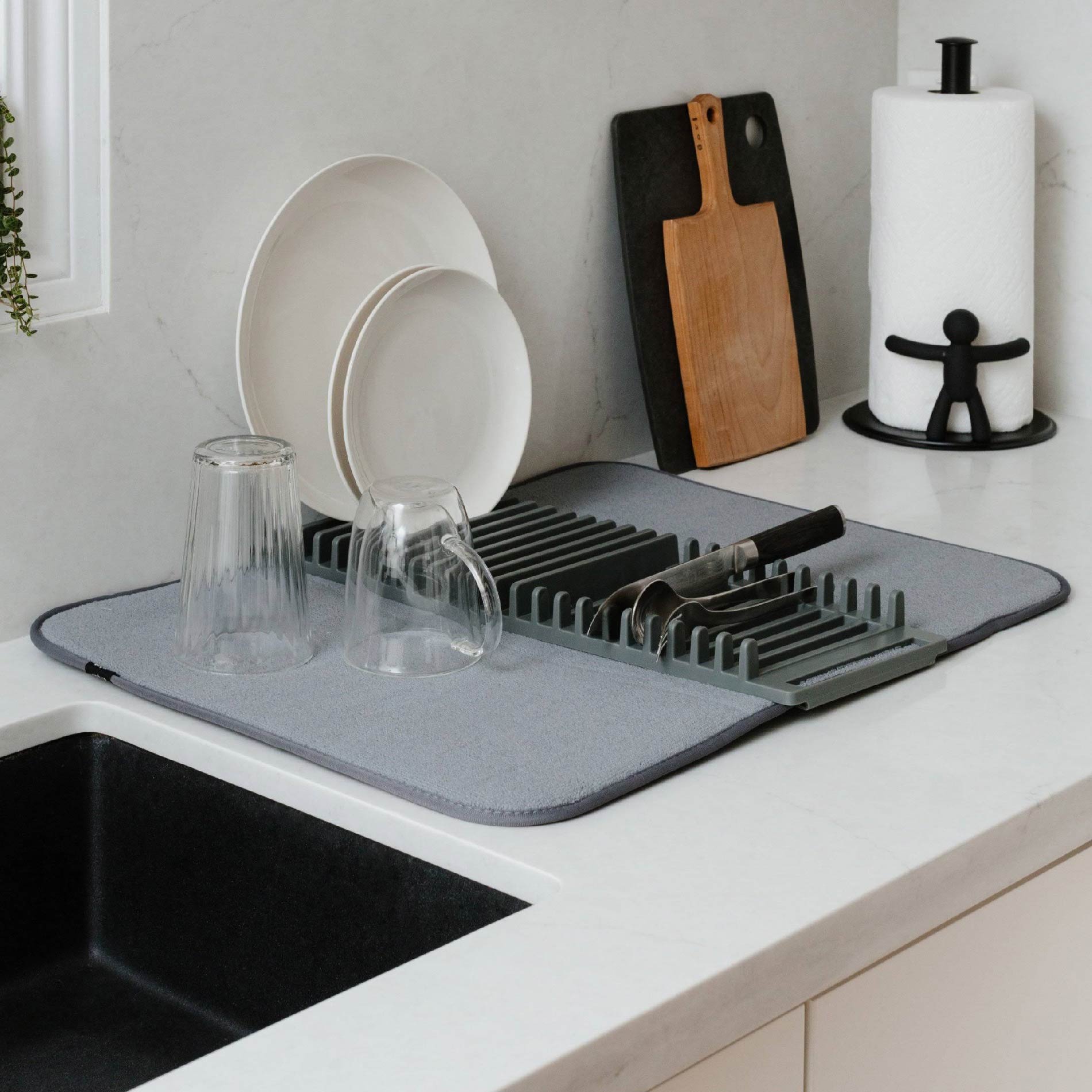 Miniatura 4 de Escurridor Secaplatos Tapete Absorbente